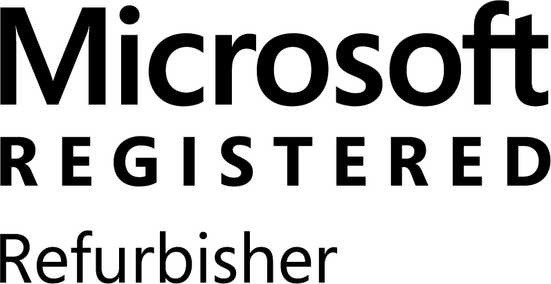 microsoft registered refurbisher logo
